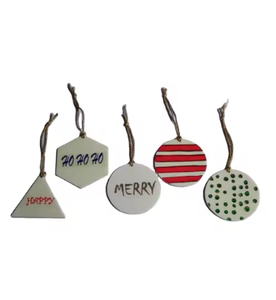 Alta calidad personalizado Navidad colgante Festival decoraciones hechas a mano antiguo hogar fiesta árbol X-mas decoraciones adornos - Product Image 6