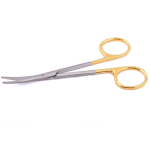 Venta superior Acero inoxidable alemán 420J2 TC Mcindoe Metzenbaum Tijeras Instrumentos quirúrgicos médicos curvos y rectos - Product Image 6