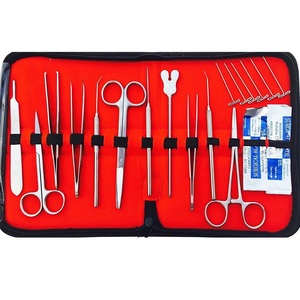 Kit avanzado de disección táctica y para estudiantes, 6 T Pines, herramientas de biología y anatomía, juego de instrumentos quirúrgicos - Product Image 1