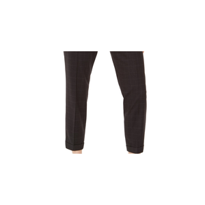 Pantaloni Calvin Klein da donna slim a vita alta, a gamba dritta, in tela colorata, anti-piega, neri, taglia XL, per ragazze 8 - Product Image 3