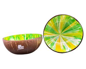 Vietnam Écologique De Luxe Motif Laque Bol Artisanat Nouveau Style Coloré Conception De Noix De Coco Personnalisé Meilleur Choix De Prix - Product Image 2