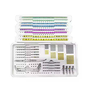 Placa Ósea de Bloqueo de Titanio AO ALPS 2.0/2.4/2.7/3.5mm, Reconstrucción Ortopédica Veterinaria, Fijación de Fracturas, Cirugía Manual Derecha - Product Image 1