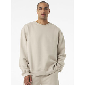 Bella Canvas de haute qualité surdimensionné nouveau sweat-shirt à col rond imprimé bouffant en gros doux - Product Image 1