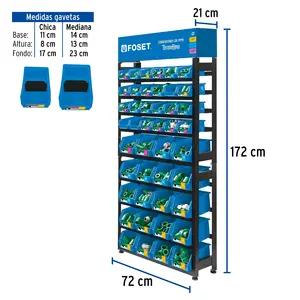 BOX 1 Rack con conexiones PPR y FOSET - Product Image 2