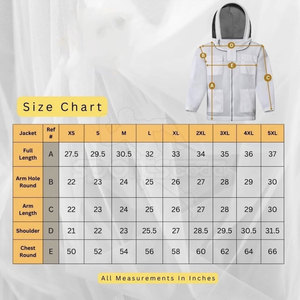 เสื้อแจ็คเก็ตเลี้ยงผึ้งแบบตาข่าย ลดราคาพิเศษ สวมใส่สบาย เหมาะสำหรับใช้งานประจำวัน - Product Image 6