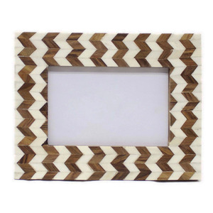 Premium Quality Wood Bone Inlay MOP Photo <b>Frame</b> Manufacturer and Exporter Customized New Design Bone Inlay Photo <b>Frame</b> - Product Image 1