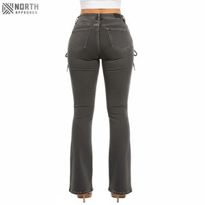 Nuevo diseño, pantalón vaquero para mujer, transpirable, cómodo, superior, tasa razonable, pantalones vaqueros de mujer de alta calidad con Material duradero - Product Image 4