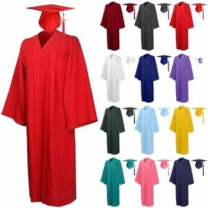 Conjunto de Túnica de Graduación al por Mayor, Túnica Académica para Estudiantes con Birrete y Borla para Escuelas y Universidades, Proveedor al por Mayor - Product Image 1