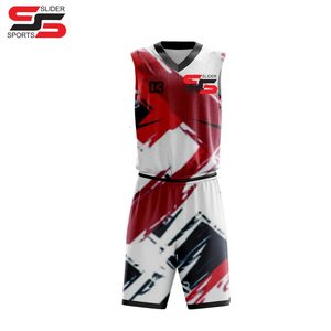 Uniforme de baloncesto de calidad superior con el mejor diseño personalizado 2025, uniforme de baloncesto con nombre de equipo personalizado de secado rápido - Product Image 5