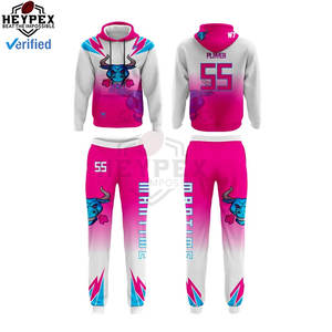 Vente en gros d'uniformes de football américain personnalisés 7on7 Forfait de sublimation Survêtements Uniformes 7v7 Gants de chemises de compression - Product Image 4