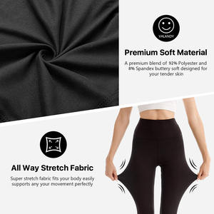 Mallas de entrenamiento para mujer con bolsillo, tela de poliéster Spandex para Yoga para mujer, lo más nuevo, transpirable, personalizado, para mujeres, chicas altas 2025 - Product Image 3