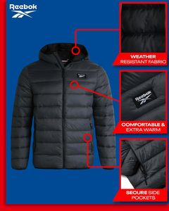 Abrigo acolchado de gran tamaño 2026 para hombre, diseñador pesado con aspecto de burbuja brillante, chaqueta interior cálida acolchada con capucha - Product Image 2