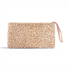 Pochette Kriwil avec fermeture éclair et perles - Product Image 3