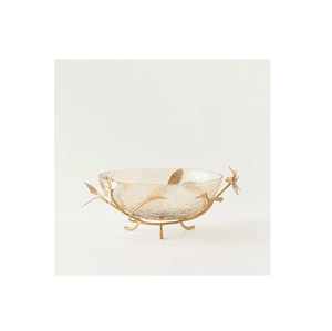 Soporte de cuenco de latón macizo de forma redonda Cuenco para servir frutas secas de alta calidad con soporte de diseño único al costo más bajo - Product Image 4