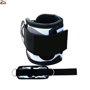 Correas de tobillo Diseño personalizado Estilo deportivo Muñequeras de levantamiento de pesas y correas de tobillo para ejercicio de gimnasio de Pakistán - Product Image 4