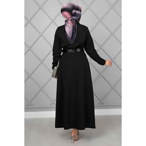 Costume 2 pièces avec poches détaillées noir - Product Image 4