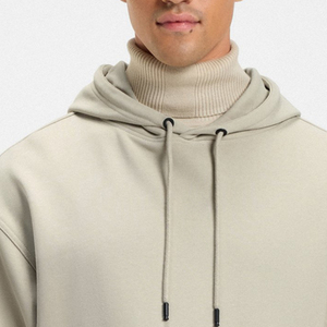 Sudadera con Capucha para Hombre, Precio al por Mayor, Mangas Completas, Color Sólido, con Bolsillo Tipo Canguro, Diseño de Logotipo Personalizado de Alta Calidad - Product Image 2