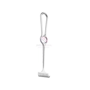 Compre Retractor VOLKMANN de Acero Inoxidable de 220 mm |   Pinza de 8 Puntas Semiafiladas de 8.50 mm de Profundidad y 40 mm de Ancho para Uso en Cirugía Plástica - Product Image 4