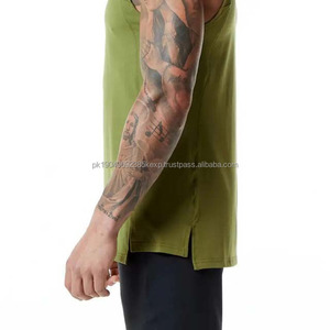 Débardeurs décontractés pour hommes 100% coton Tissu tricoté de haute qualité Respirant Dernière mode Fabriqué sur mesure Meilleur prix Direct usine - Product Image 6