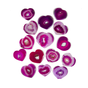 Posavasos de cristal alto para regalo, uso manual, piedra artesanal, posavasos de corazón de ónix rosa para bebida, piedra Natural, piedras preciosas curativas, mayorista - Product Image 1