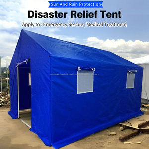 เต็นท์ผ้าอ๊อกซ์ฟอร์ดแบบพกพาคุณภาพสูงสำหรับบรรเทาภัยพิบัติ ใช้ในโรงพยาบาล ขนาด 3x4 เมตร กันน้ำได้ทุกฤดู 1500-2000 มม. - Product Image 2