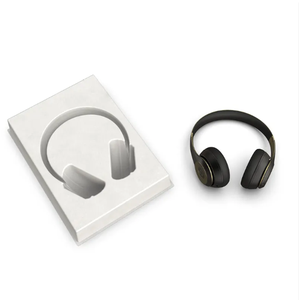 Emballage de pulpe de moule personnalisé biodégradable de plateau de pâte moulé numérique écologique pour écouteurs téléphones casque - Product Image 4