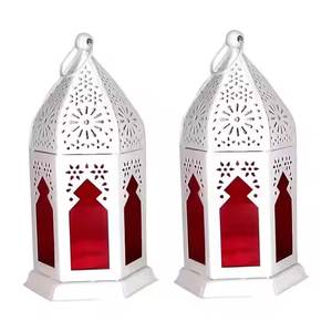 Lanternes de conception créative 2025 lanternes suspendues en métal à LED étanches pour jardin extérieur, mariage et décoration de la maison meilleure utilisation - Product Image 6