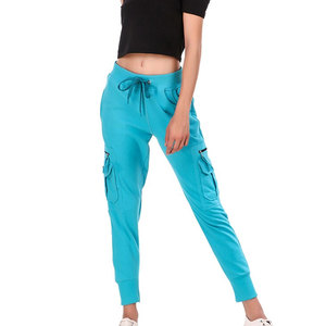 Femmes Logo Brodé Polaire Terry Joggers Tenues Lâches Flare Droite Surdimensionné Pantalon De Survêtement Poches Latérales Plat pour Salon - Product Image 3