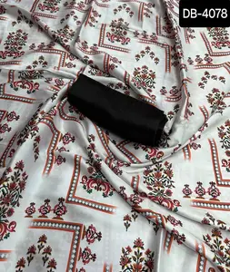 Женское атласное сари из жаккардовой ткани, разные стили и цвета