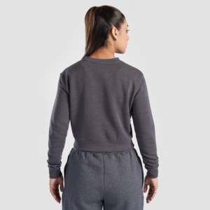 Top Elevate Motion en color carbón, tejido de punto transpirable - Product Image 2