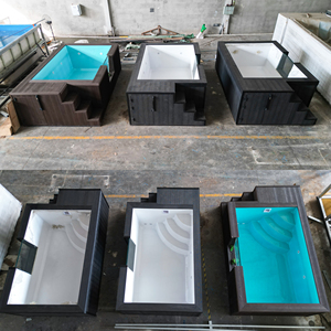 Piscina Contenedor para Niños y Familias, de Fibra de Vidrio, para Patio Trasero, Elevada, con Equipo Completo, Color y Grosor Personalizables - Product Image 6