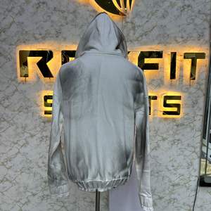 Sudadera con capucha y cremallera con etiqueta personalizada de alta calidad, la más demandada, impresión de pantalla de diamantes de imitación, sudaderas con capucha hechas en fábrica a precio barato, sudaderas con capucha para hombres - Product Image 5