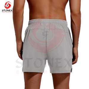Short de course léger pour homme avec ceinture élastique respirant et durable idéal pour les shorts d'été - Product Image 4