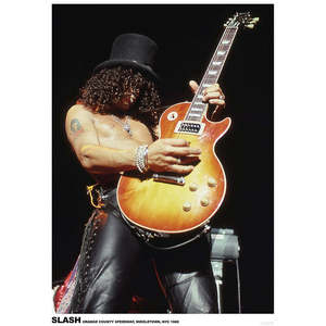 Modern Style Guns N' Roses <b>Poster</b> Featuring Slash for Wall Decor - Product Image 1