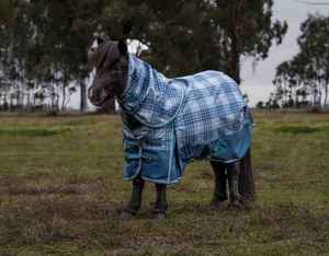 1200D tapis de cheval d'hiver imperméable doublure en nylon sécurisé doux Aeromesh sangles de poitrine à dégagement rapide respirant confortable pour les chevaux - Product Image 3