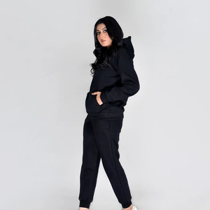 Venta al por mayor de Pakistán, ropa de entrenamiento para correr, chándales personalizados para mujer, conjunto de chándal de calle, chándal de algodón 100% a la venta - Product Image 6