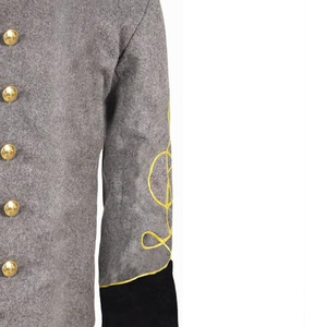 Veste de reproduction des États-Unis confédérés, uniforme en laine d'infanterie du sud - Product Image 5