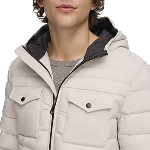 Mode vêtements décontractés 2024 Streetwear doudoune hommes épais chaud hiver vestes à capuche manteau hommes coton rembourré veste pour homme - Product Image 4