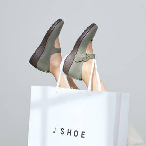 [JSHOE] Women Handmade Genuine Lambskin Leather Mary Jane <b>Shoes</b> 4cm Low Heel Comfort Casual Walking <b>Shoes</b> - Product Image 5