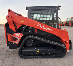 Reliable New Kubota SVL75-3 Diesel Skid Steer Loader Crawler Loader Front Loader Construction & Landscaping Equipment - Product Image 1