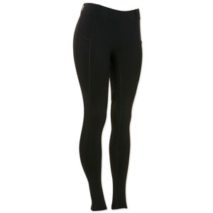 High Waist Full Seat Anti Slip Silicone Equestrian Horse Riding Silicone Riding Tights with Back <b>Phone</b> Pockets - Product Image 3