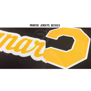 Nom personnalisé imprimé 100% Polyester tissu meilleur prix Baseball Jersey nouveauté vêtements de sport - Product Image 4