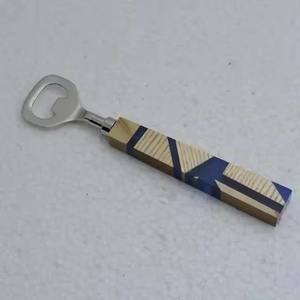 Abridor de Botellas de Metal Plateado Inoxidable, Logotipo Personalizado, Tema de Boda de Hotel de Lujo, Mango de Resina Multiforma, Venta Caliente, Uso Doméstico, MOQ Bajo - Product Image 5