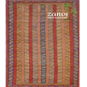 Alfombra de Peshawar y Khotan anudada a mano, única en su tipo, de 12'5 x 2'8, Pes_Kho_164 - Product Image 1