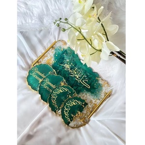 Bandeja de resina para decoración de dormitorio y sala de estar - Product Image 2