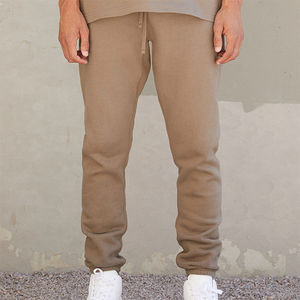 Pantalones de chándal para hombre y mujer, pantalones de chándal deportivos informales de algodón y forro polar, elásticos, de Color sólido, con logotipo de diseño personalizado - Product Image 4