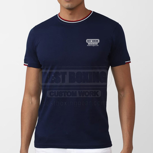 เสื้อยืดผ้าฝ้ายใส่สบายสำหรับผู้ชายเสื้อยืดดีไซน์สวย - Product Image 1