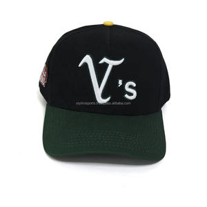 โลโก้ที่กําหนดเองหมวกผ้าฝ้ายขายส่งปรับ Snapback หมวกพ่อโทนสีเบสบอลหมวกกีฬาหมวกเย็บปักถักร้อยโลโก้แพทช์ - Product Image 1