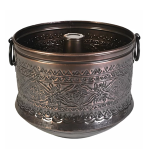 Fabricante de manguera hecho en casa decorativo de lujo, suministro de olla de manguera de Metal de excelente calidad, diseño grabado hecho a mano para jardín - Product Image 3