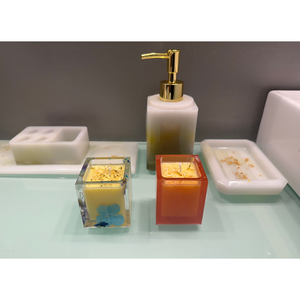 Velas Cuadradas de Resina, sin Goteo, Hechas a Máquina, Decoración para el Hogar, Personalizadas para Días Festivos, San Valentín, Acción de Gracias, Día de la Madre, Diwali - Product Image 5